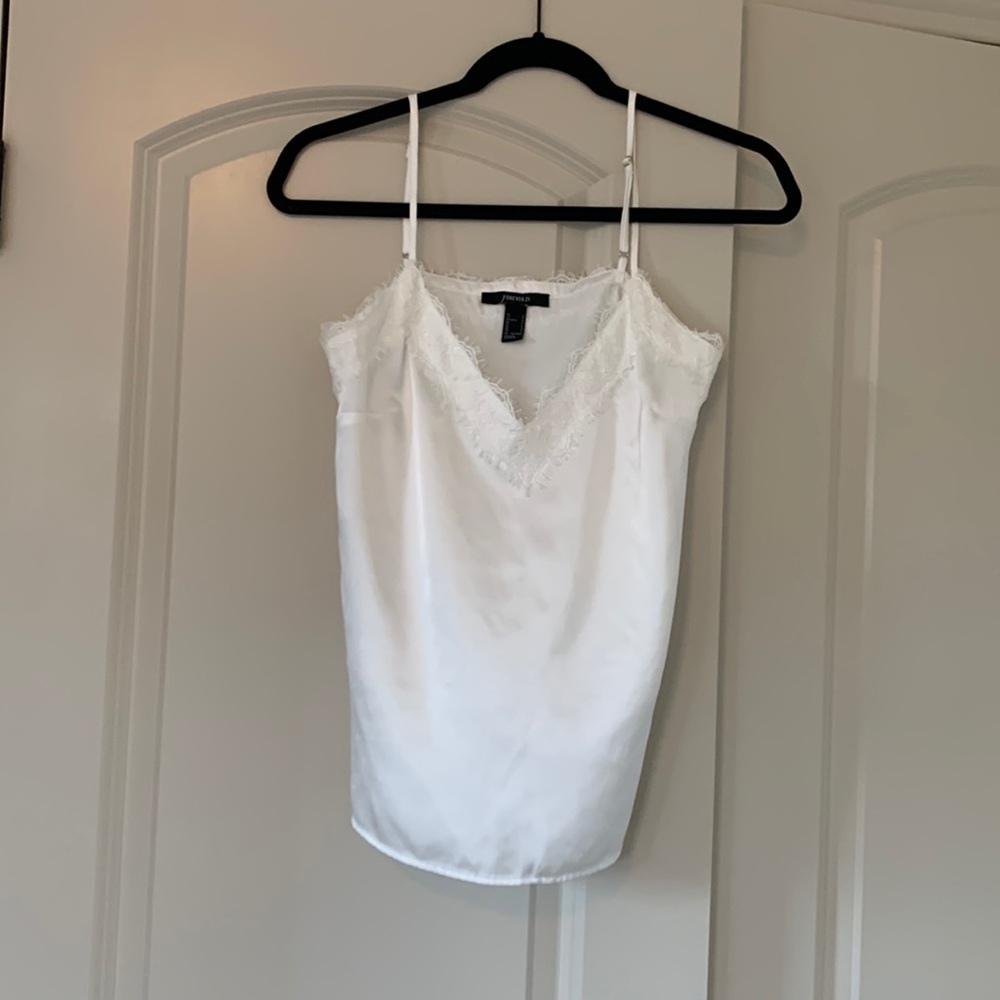 White tank top
